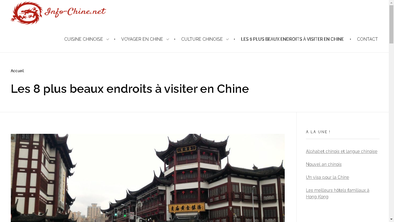 Capture d'écran de http://www.info-chine.net/